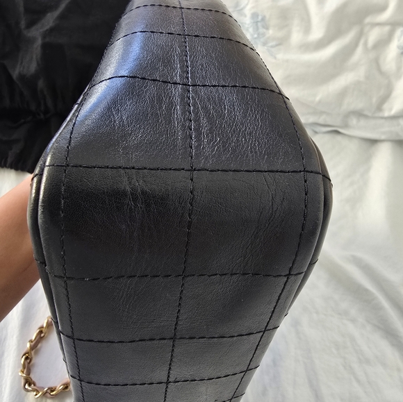 2002 Chanel Black Mademoiselle Chanel Jacket Bag - Picture 3 of 9